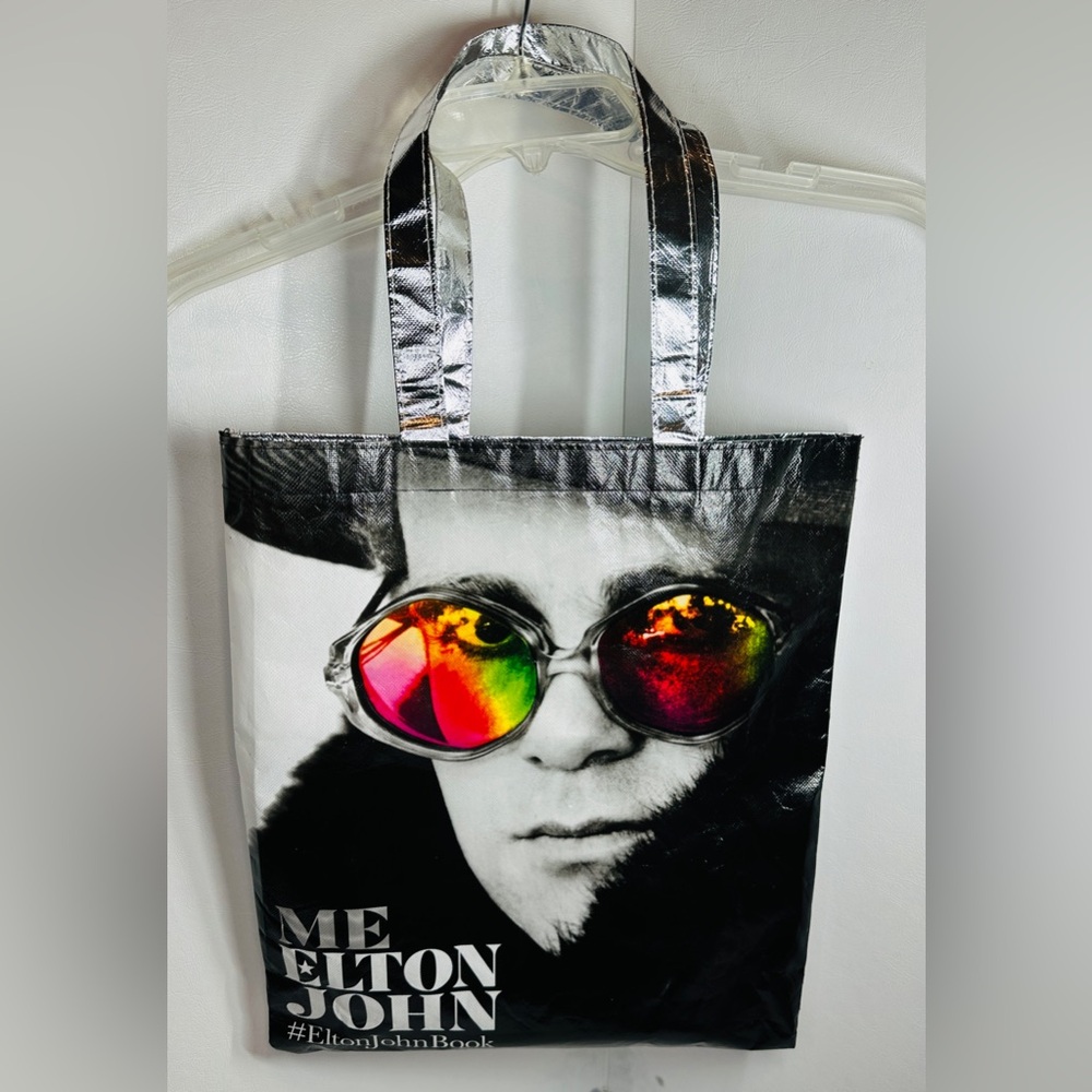 ME ELTON JOHN Promotional Tote Bag Silver